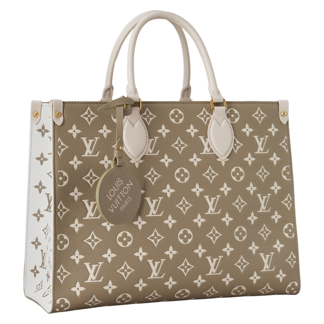 LOUIS VUITTON(USED)루이비통 M46060 시즌 온더고 MM 카키베이지